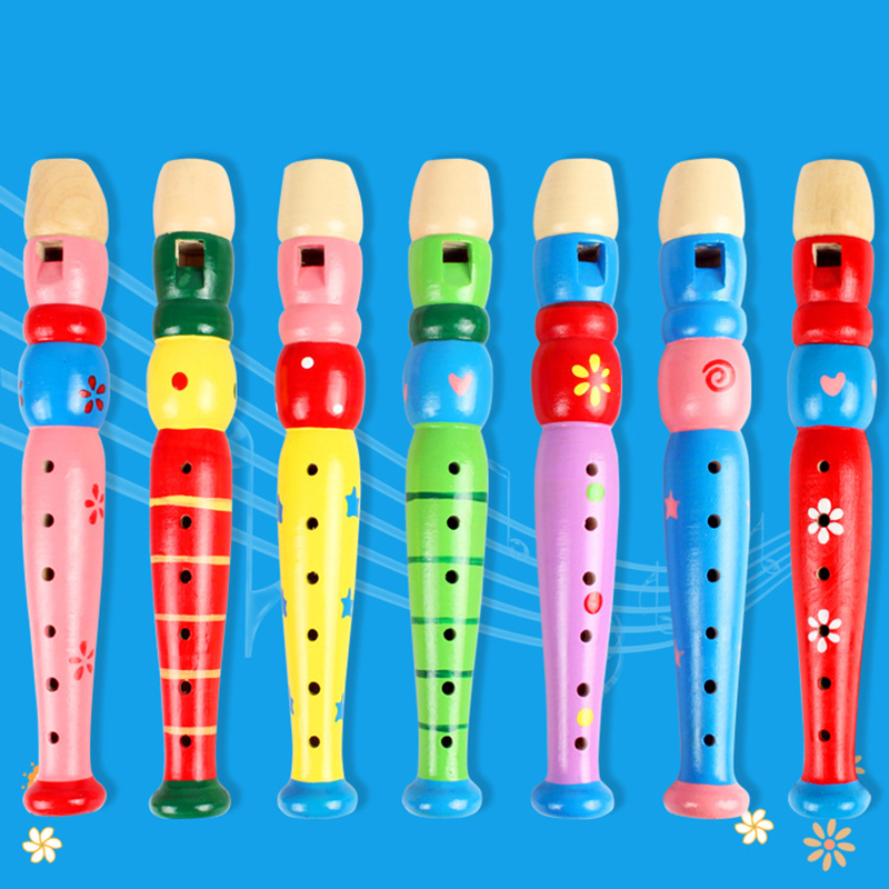 Hot Colorful Wooden Flute Musi - Musical Instrument Fagot ulasan dan harga