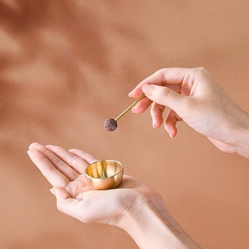Mini Singing Bowl Handmade Cop - Musical Instrument All ulasan dan harga