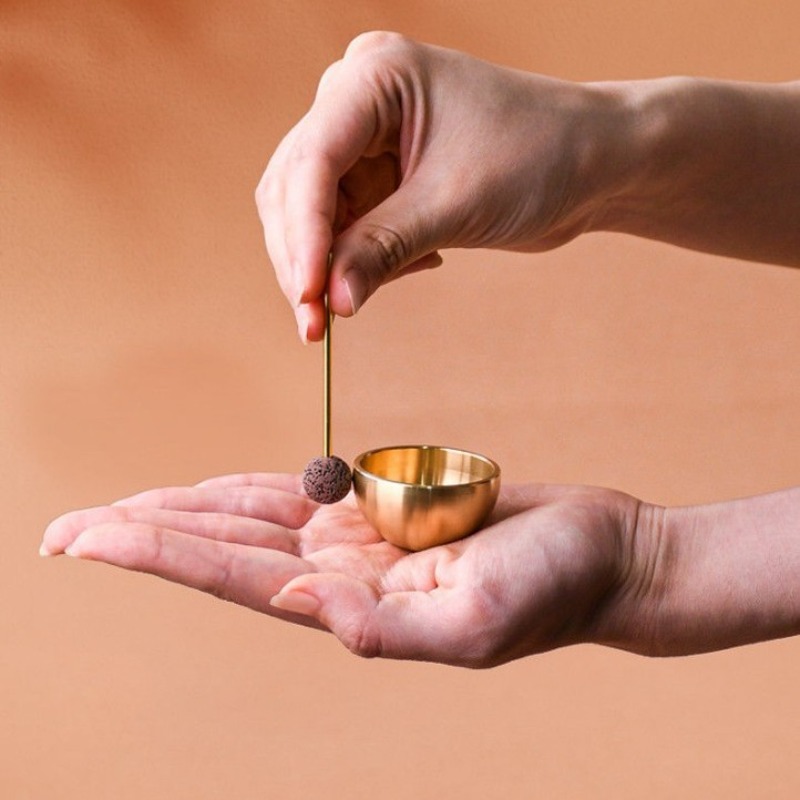 Mini Singing Bowl Handmade Cop - Musical Instrument All ulasan dan harga