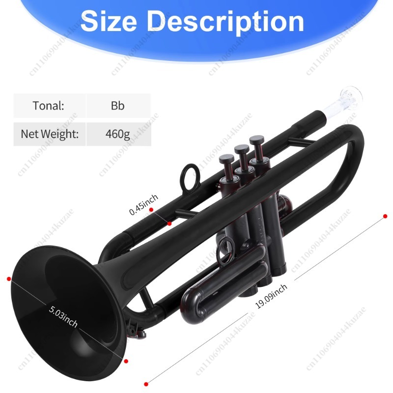 B-flat & C-flat Plastic Trumpe - Musical Instrument Fagot ulasan dan harga