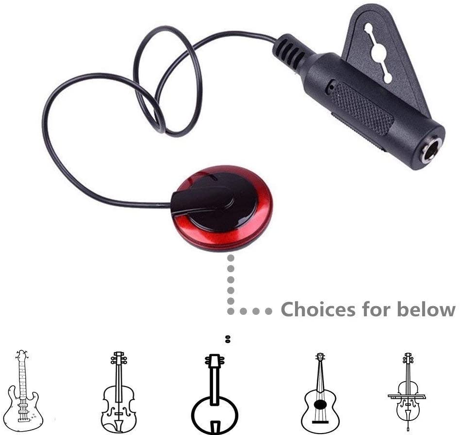 1Pcs Piezo Contact Microphone  - Musical Instrument Organ ulasan dan harga
