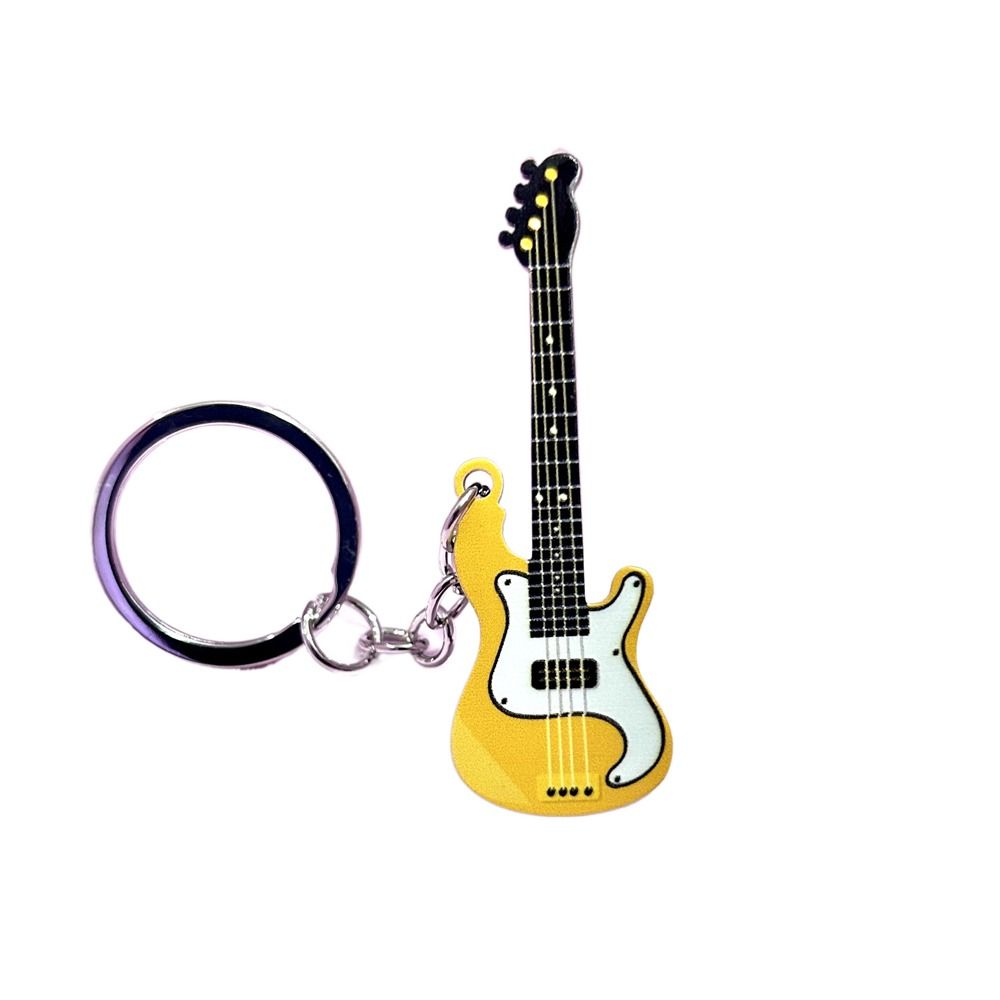 Key Chain Hip Hop Guitar Key C - Musical Instrument All ulasan dan harga