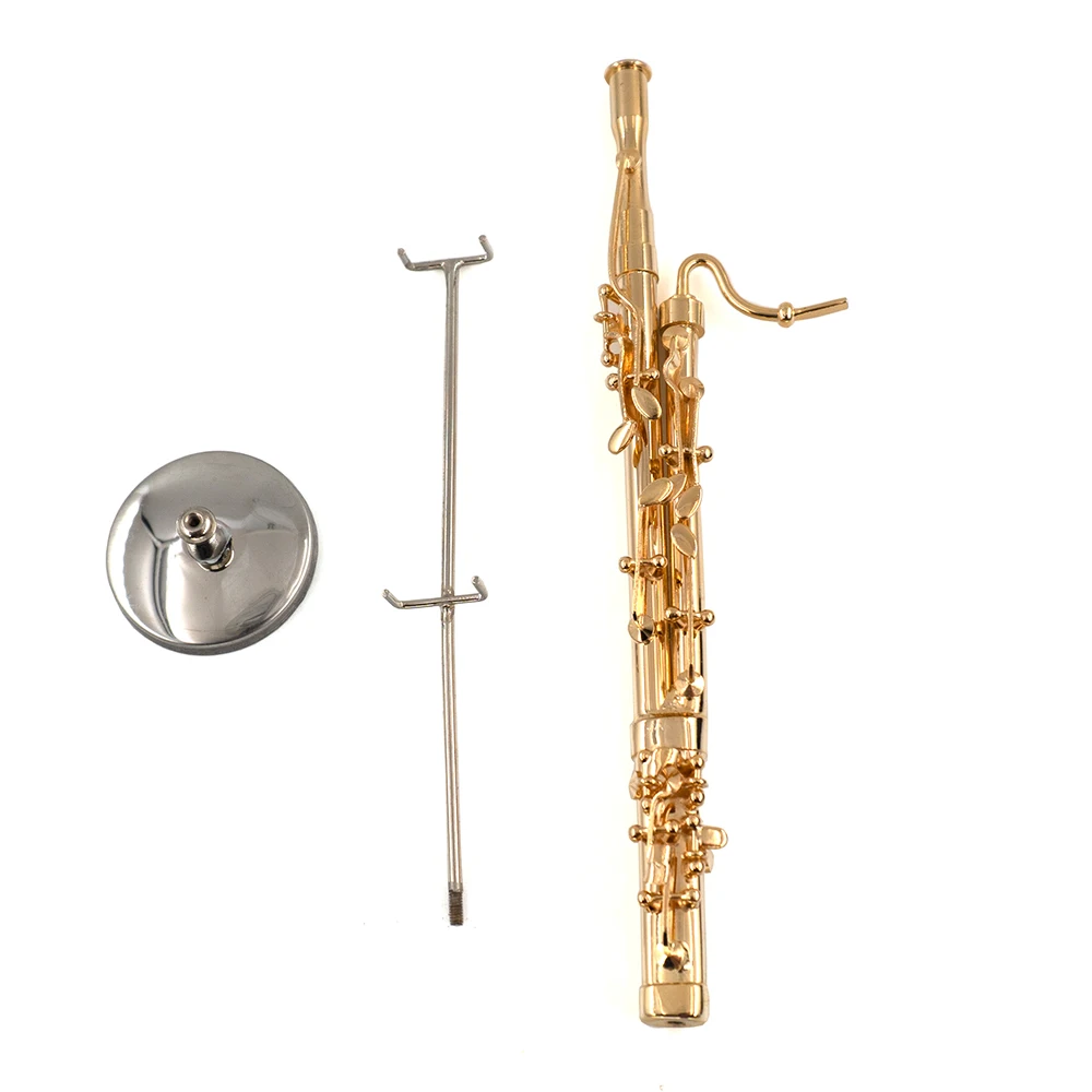 1Pcs Miniature Copper Bassoon  - Musical Instrument Bassoon ulasan dan harga