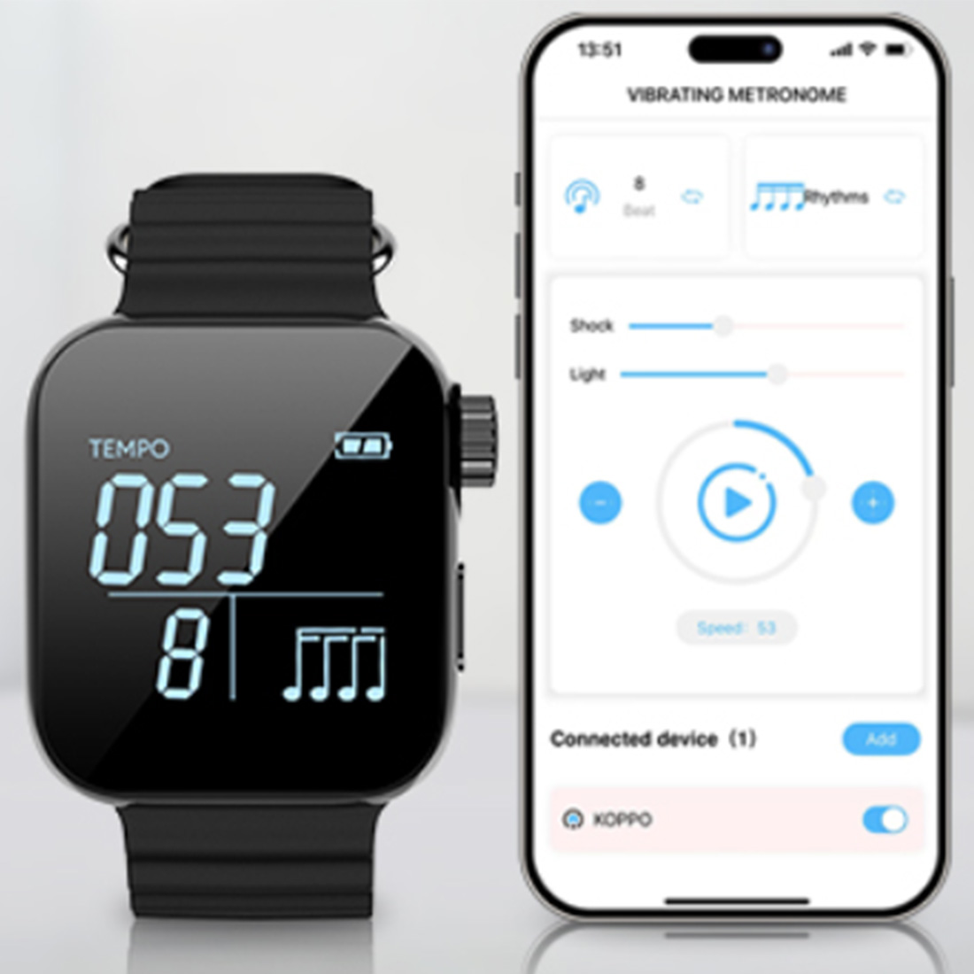 Wearable Vibrating Metronome 4 - Musical Instrument All ulasan dan harga