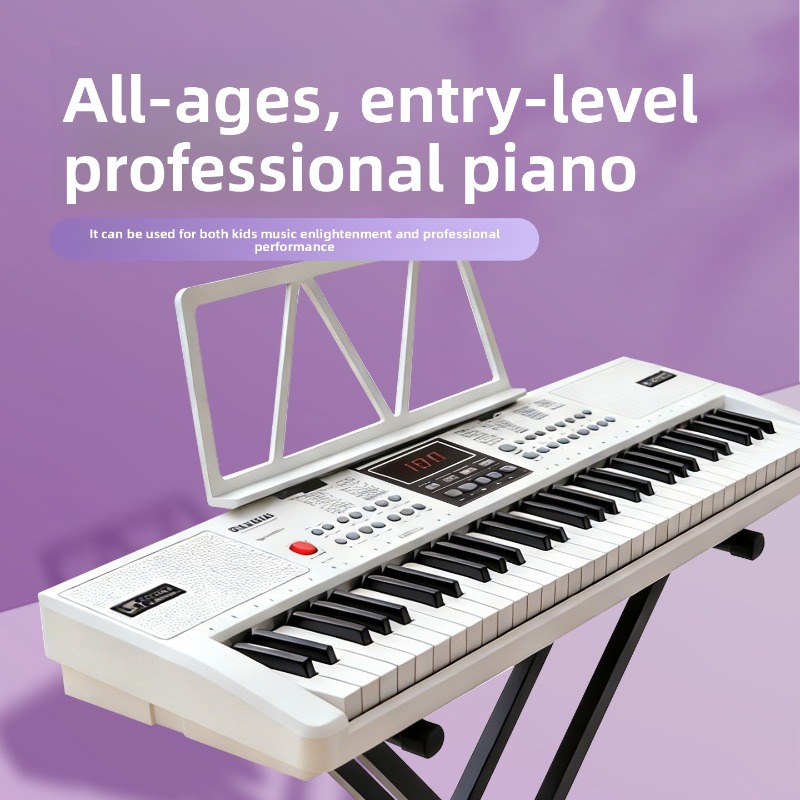 Electronic Keyboard 61 Keys Mu - Musical Instrument Organ ulasan dan harga