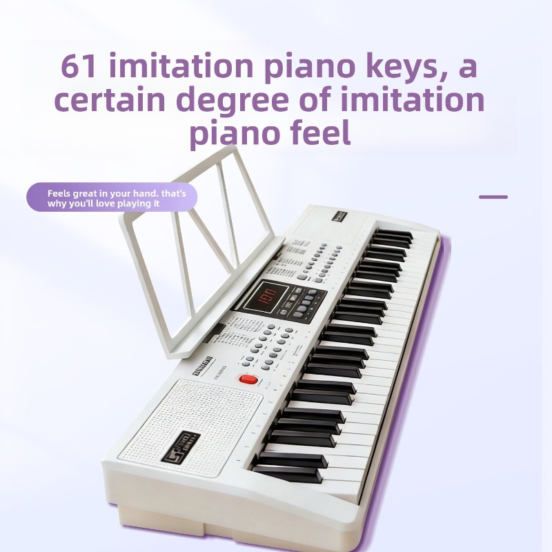 Electronic Keyboard 61 Keys Mu - Musical Instrument Organ ulasan dan harga