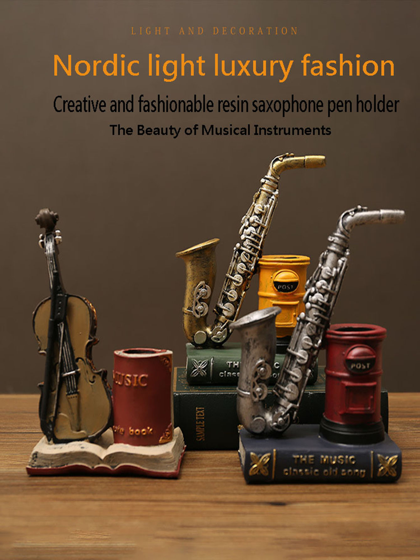Nordic retro student creative  - Musical Instrument Fagot ulasan dan harga