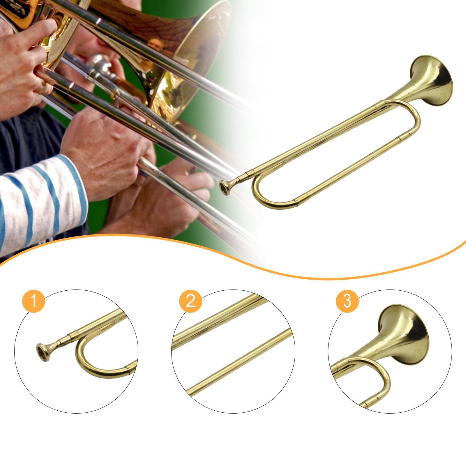 Brass Trumpet Bugle Music Inst - Musical Instrument In Orchestra ulasan dan harga