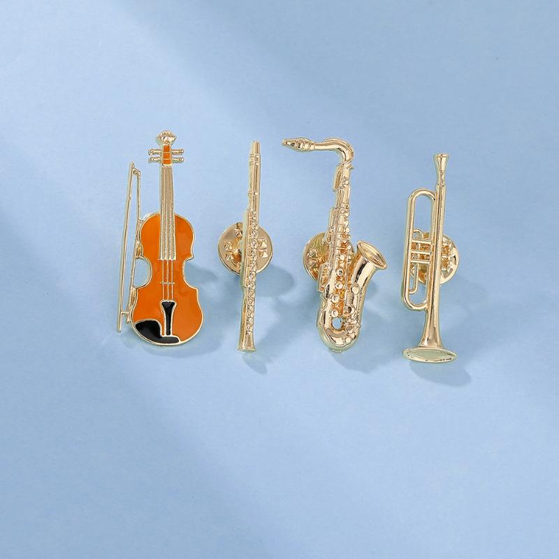 1Pcs Orchestra Inspired Badge, - Musical Instrument In Orchestra ulasan dan harga
