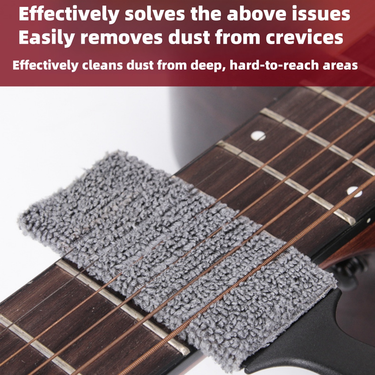 Miwayer Guitar Strings Cleaner - Musical Instrument Fagot ulasan dan harga