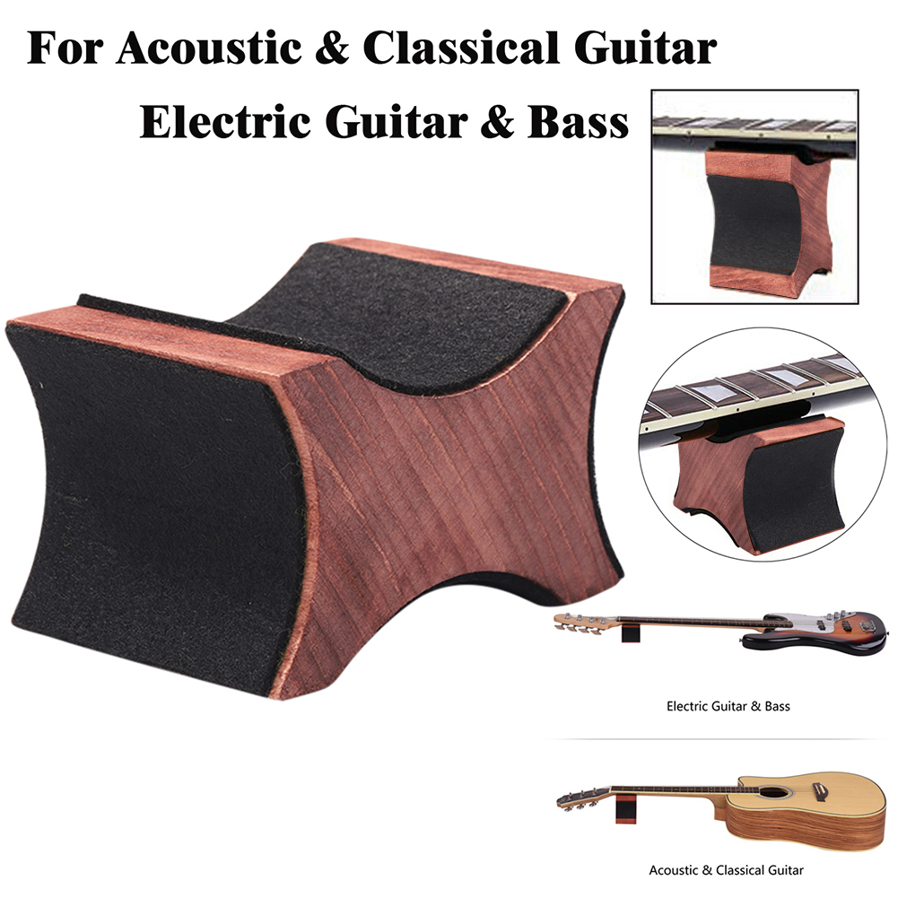 Guitar Neck Rest Support Elect - Musical Instrument Organ ulasan dan harga