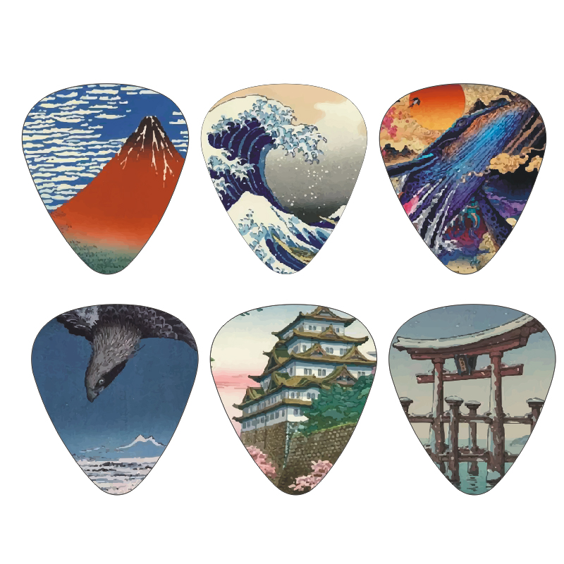 New 12pcs/set Guitar Picks - J - Musical Instrument Fagot ulasan dan harga