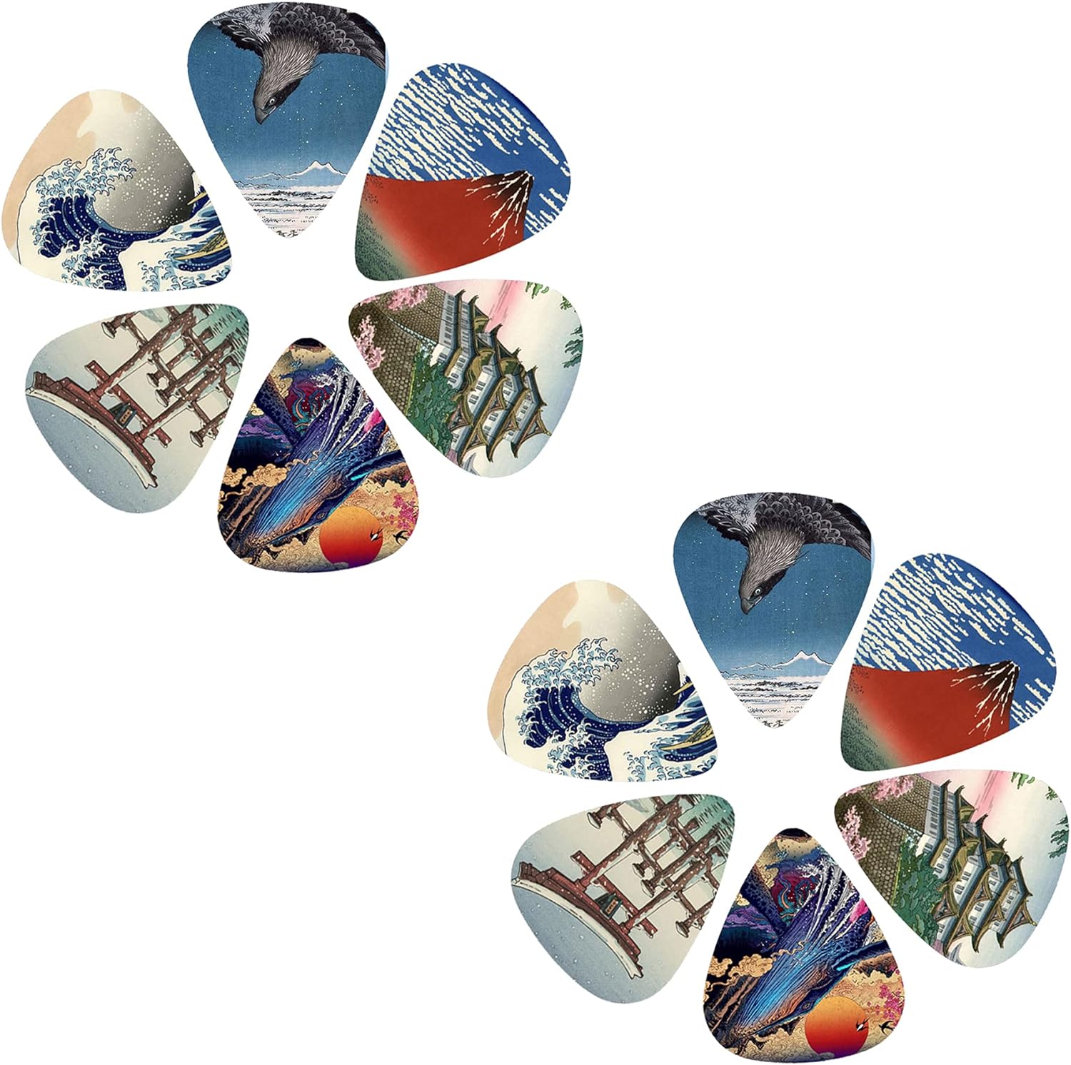 New 12pcs/set Guitar Picks - J - Musical Instrument Fagot ulasan dan harga