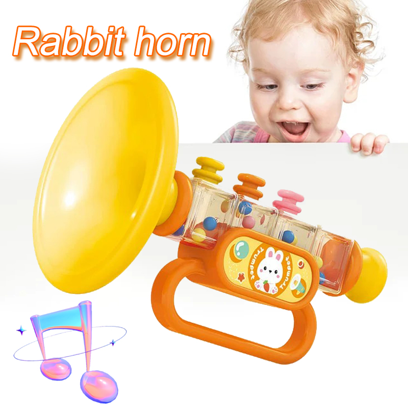Cartoon Rabbit Trumpet Mini Mu - Musical Instrument Fagot ulasan dan harga
