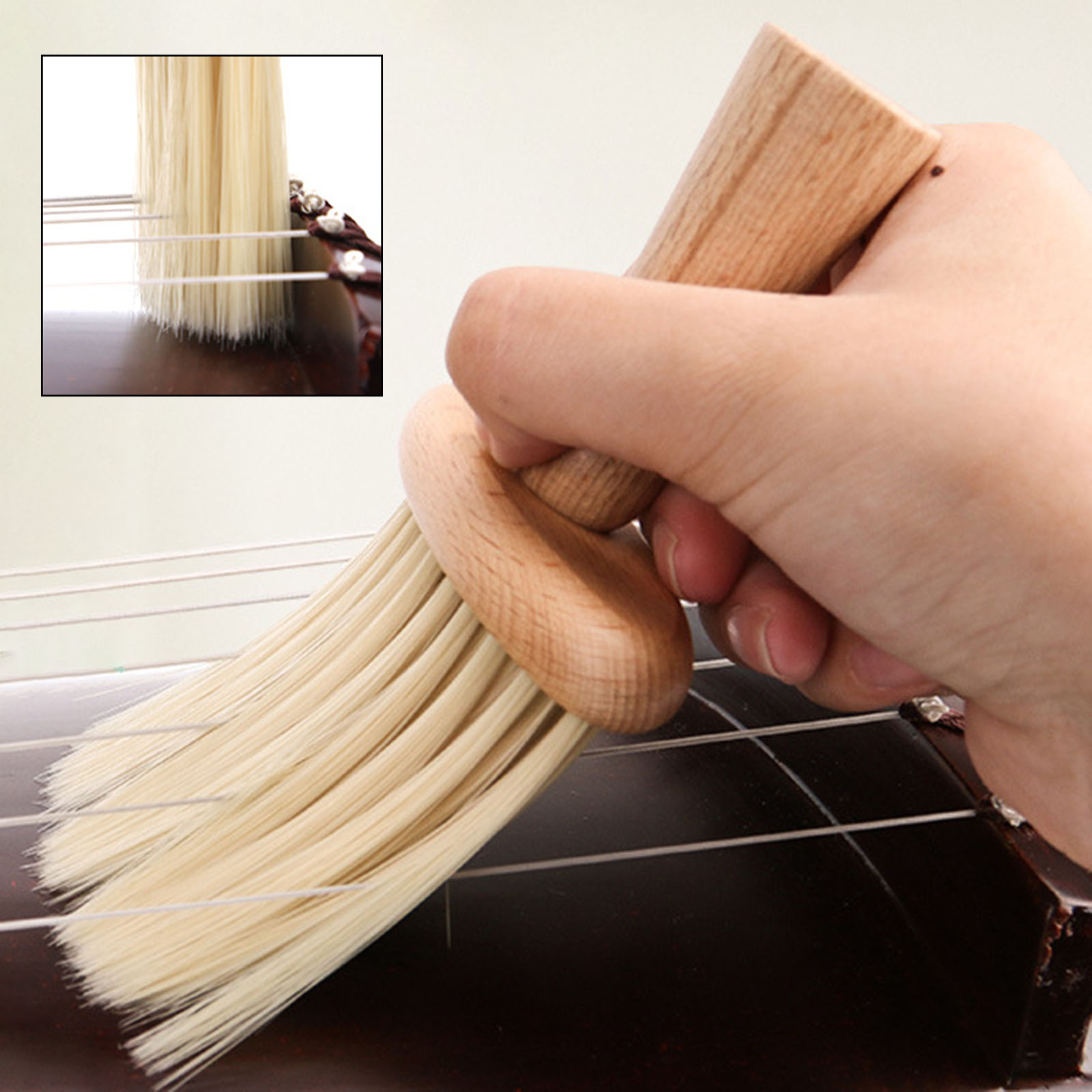 Guzheng Cleaning Brush Soft Br - Musical Instrument Organ ulasan dan harga
