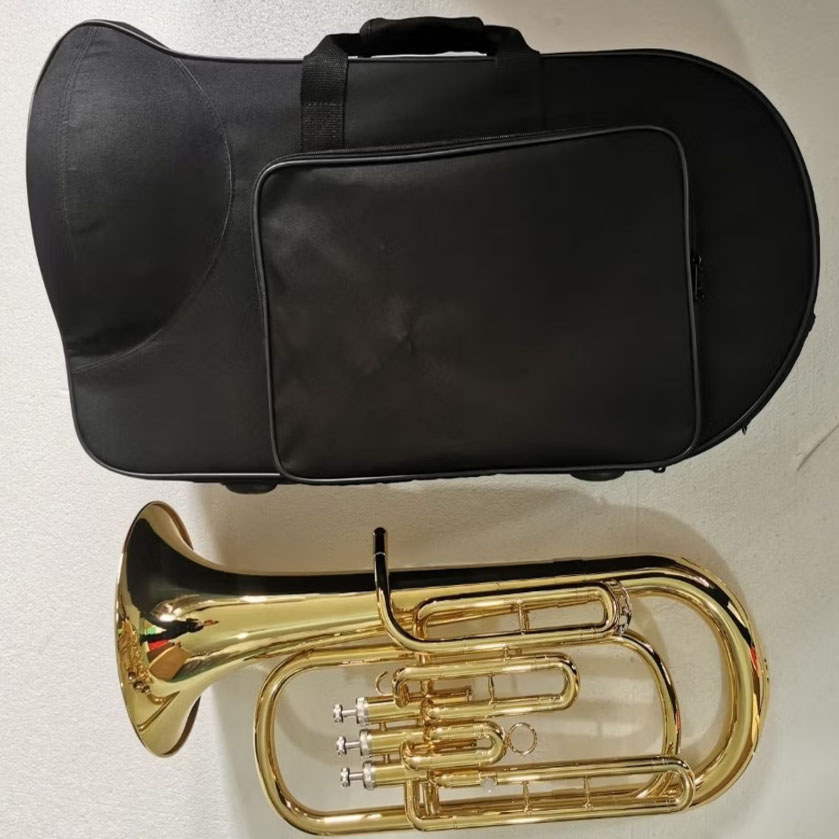 Bb Key Gold Lacquered Euphoniu - Musical Instrument Euphonium ulasan dan harga