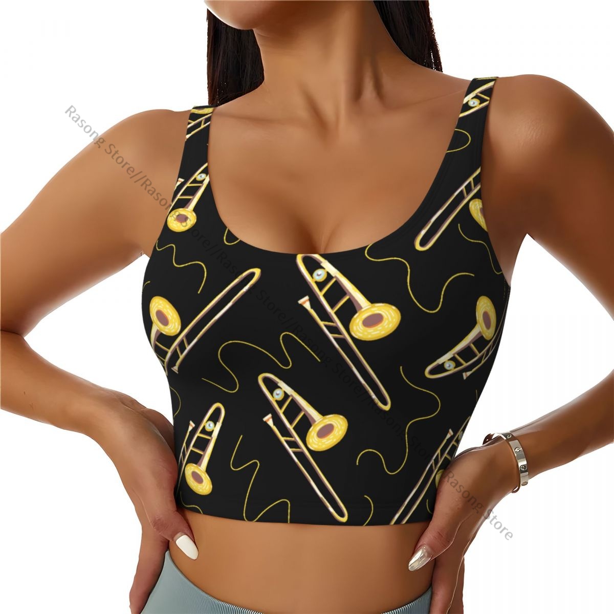 Women Sexy Sports Vest Wind Mu - Musical Instrument All ulasan dan harga